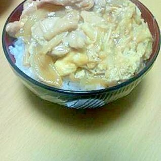 玉ねぎたっぷり親子丼★